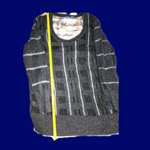 Vera Wang Two Sided Sweater